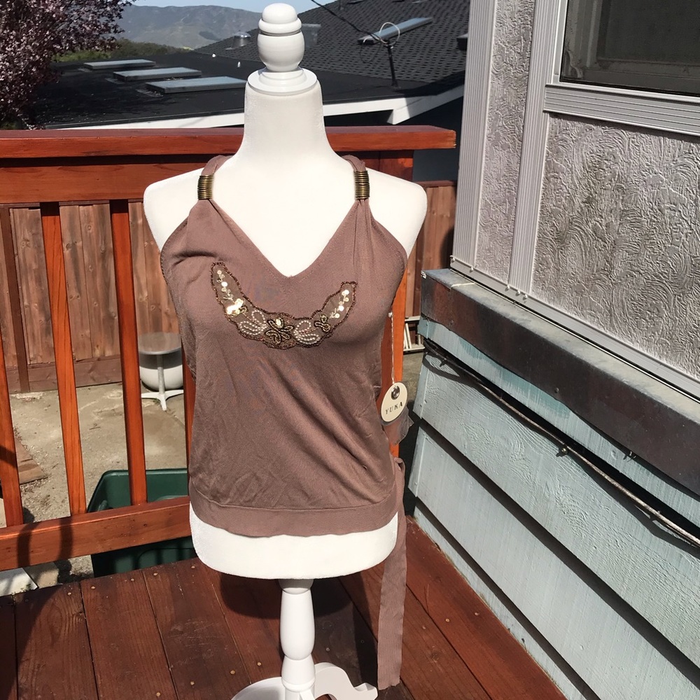 Yuka Racer Top